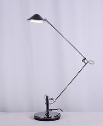 Table Lamps Good Quality Modern Office Home Studen Reading Lamp Metal LED 6W Silver Light