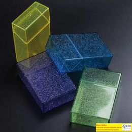 Plastico colorato piuttosto trasparente Plastica portatile portatili portagonocchi di perforato per la copertina di copertura innovativa fumatori di proiettili