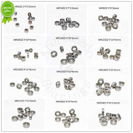 New Miniature Bearing 10piece MR52ZZ MR63ZZ MR74ZZ MR85ZZ MR106 MR117 MR128 MR155ZZ Metal Sealed Free Shipping chrome steel parts