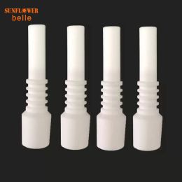 Ceramic Nail Tips NC Kit 10mm Male Joint Dab Straw High Quality Accessories Nectar Collect kits Replacement Tip For Dab Rig Glass