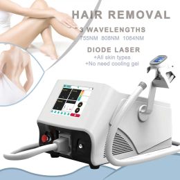 1000W Diode Laser Hair Removal machine 755nm 808nm 1064nm powerful Three wavelengths 20 million Shots 3 waves Cold Painless 808nm Lazer device Triple Wave