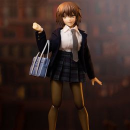 Action Toy Figures For Collection Manatee Industries 1 12 Scale Mini EIMI Solider Full Set Female Figure Model for Fans Gifts 230508