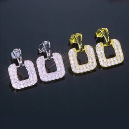 Diamond Passed Test 925 Sterling Silver VVS1 Moissanite Earrings Jewellery for Girls Women Nice Gift Studs