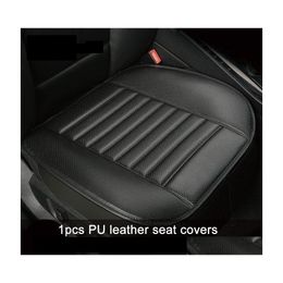 Car Seat Covers Accessory Er For Hyundai I30 Elantra Son Sonata/ Honda Accord /Lexus Rx Es Ct Four Seasons Pu Leather Cushion Fit 99 Dh4Cu