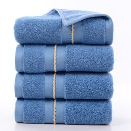 Towel 40x90cm Big Cotton Hand Plus Thick Adult Sport Bathing Room Large Face Blue Khaki Grey