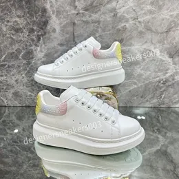 new Sneakers Designer Casual Shoes Classic Do-old Dirty Shoe Mid Double height Bottom Trainers Leather Glitter Golden Women Quality luxury2023