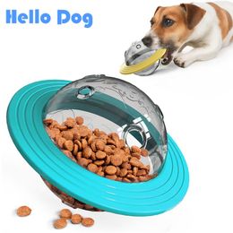 Toys Dog Food Interactive Slow Feeder Pet Shaking Leakage Food Ball Bowl Puppy Cat Feed Tumbler Intelligence Quotient Training Toys