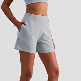 Active Shorts Yoga For Women's Summer Cloud Feeling Breathable Sports Loose Fitting Women With High Waist And Hip Liftin