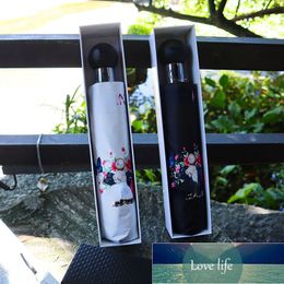 Big Brand Flowers in Chains Vinyl Sun Protective Uv Protection Automatic Sun Umbrella Sun Umbrella Quality