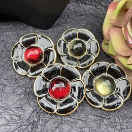 Stud Earrings Handmade Enamel Glaze Craft Wine Glass Beads Mosaic Temperament Of Restoring Ancient Ways Clip