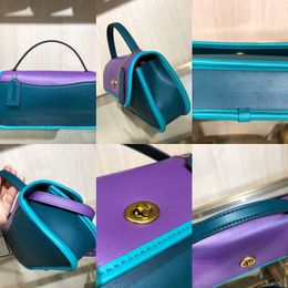 trendy Evening Bags Shoulder Designer Tote Handbag Crossbody Purple Underarm Womens Cross Body Handbags designers Women Purses Totes 230129