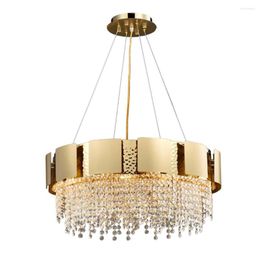 Chandeliers Modern Crystal Chandelier For Living Room Decoration Salon Luxury Cristal Lamp Dining Suspenstion Luminare AC110V 220v