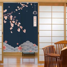 Curtain Japanese Door Printed Partition Kitchen Doorway Decorative Drapes Cafe Restaurant Entrance Noren Hanging Half 230510