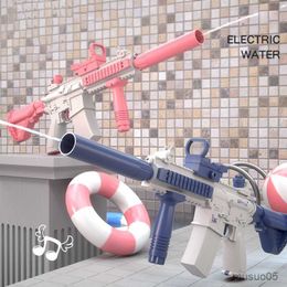 Sand Play Water Fun Electric Water Gun Full Automatic Water Pistol Toy Gun Water for Kids Adults Summer Water Beach Pool Toys