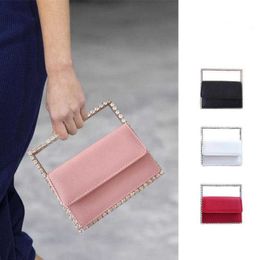 new fashion diamond inlaid small square bag summer Mini net red same small fresh simple handbag simple and versatile bags handbags women