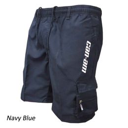 Men's Shorts Summer Casual Beach Loose Cargo and Hiking Overalls Bottoms Drawstring Trousers 230510