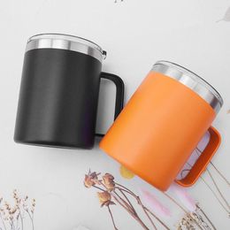 Water Bottles Convenient Insulated Tumbler With Handle Non-slip Food Grade Easy To Clean Thermal Mug School Accessory