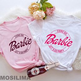 Women's TShirt Bride Team Shirt Aesthetic Bachelorette Party Wedding Tops Bridesmaid Tshirt Summer Oneck TX310 230510