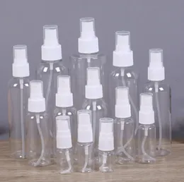 Quality Empty Transparent Plastic Spray Bottle Atomizer Pumps For Essential Oils Travel Perfume Bulk Portable Makeup Tool 15ML 30ML 50ML 60ML 100ML