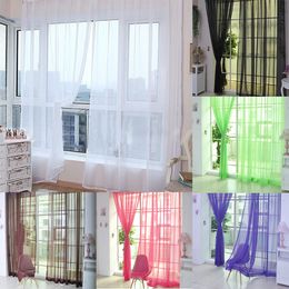 Curtain Modern Sheer Curtains In Transparent White for Living Room Decoration Snowflake Patterned Drapes Bedroom Home Decor 230510