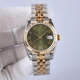 Luxury Gold Women Watch Fully Automatic Mechanical 28mm 31mm Dial Designer Wristwatches Diamond Lady watches For Womens Christmas Mother's Day Gift band Clock