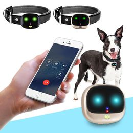 Trackers 4G GPS Pet Tracker Intelligent AntiLost Tracker Locator Smart Dog / Cat Collar Waterproof USB Charging