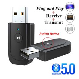 New USB Bluetooth transmitter receiver 3 in 1 adapter TV car speaker mobile phone computer sy318