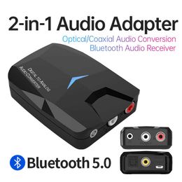 New Bluetooth receiver digital to analog digital to analog fiber coaxial audio converter