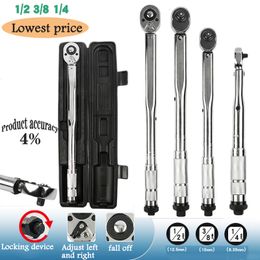 Electric Wrench 1/4'' 3/8'' 1/2'' Square Drive Torque Two Way To Accurately Mechanism Hand Tool Spanner Meter Preset Ratche 230510