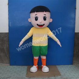 Customized Cute Man/boy Mascot Costume Cartoon Fursuit Outfits Party Dress Up Activity Walking Clothing Halloween