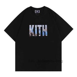 Kith Tom and Jerry T-shirt Men Tops Women Casual Short Sleeves Sesame Street Tee Vintage Fashion Clothes s Outwear Top Oversize 3 CZVB