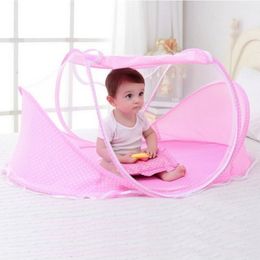 Crib Netting Baby Crib Netting Portable Folding Baby Bed Net Polyester for born Infant Sleep Bed Travel Bed Netting Play Tent Mosquito Net 230510