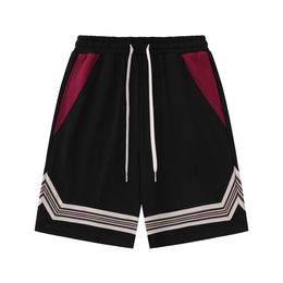 Hip Hop Sport Shorts Y2K Streetwear Harajuku Patchwork Basketball Baggy Track Shorts Pants Fashion Casual Cotton Short Trousers
