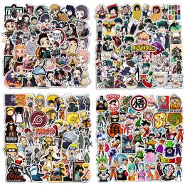 200PCS Lot Classic Anime Graffiti Stickers 4 Style Mix Waterproof Manga Comic Laptop Patches Decals for Motorcycle Bicycle Luggage Skateboard Phone Pad