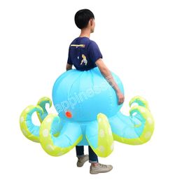 New Mascot Inflatable Costume Halloween Performance Suit Octopus Performance Suit Stage Party Clothing