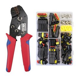 Tang Crimping Pliers Clamp Tools For Car Electrician Crimp Terminals Set Kit Automotive Terminal Sn48B Wire Stripper