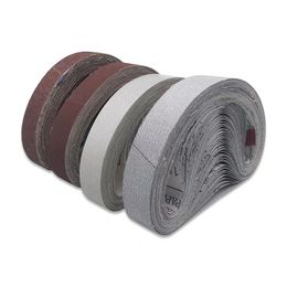 10pcs 30*533mm Sanding Belt 40-1500 Grit Aluminium Oxide Sander Grinder Belt Dremel Accessories for Polishing Grinding