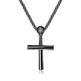 Vintage Christian Bible Text Stainless Steel Pendant Necklace Punk Fashion Biker Amulet Men's Chain Necklace Jewelry Gift 113649262