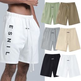 2023 New Joggers brand logo men's P shorts casual shorts fitness shorts elastic breathable sportswear shorts bottoms sports pants FOG