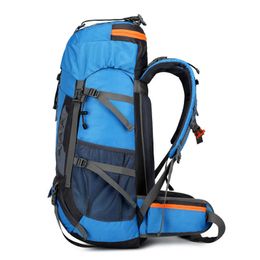 Backpacking Packs 65l Large Camping Backpack Men Women Luggage Hiking Shoulder s Climbing Outdoor Trekking Travel Bag P230511