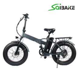 Folding Electric Bike 250W 500W Fat Tire Electric Bicycle Beach Cruiser Bike Booster Bike 48V Lithium Battery Mens Women Ebike