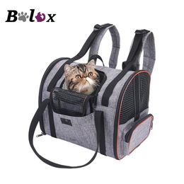 Carrier Cat Carrier backpack Multifunctional Folding Pet Puppy Dog Cat Car Seat Basket Carry Cat Bag backpack Pet travel carrier bag