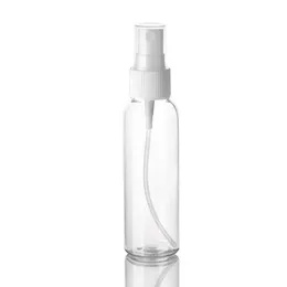 Empty Transparent Plastic Spray Bottle Atomizer Pumps For Essential Oils Travel Perfume Bulk Portable Makeup Tool 15ML 30ML 50ML 60ML 100ML Wholesale