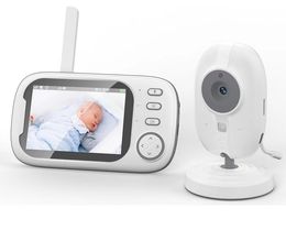 3,5 tum video Baby Monitor med kamera Trådlöst skydd Smart barnbarn Cam Temperatur ELEKTRONISK Babyphone Cry Babies Feeding