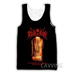 Mens Tank Tops CAVVING 3D Printed GEHENNA Band Harajuku Vest Summer Undershirt Shirts Streetwear for Menwomen 230509