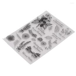 Silicone Clear Stamps Seals Multi Purpose For Invitations Decoration DIY Card