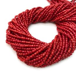 Beads Synthesis Red Coral Bone Shape Bulk Loose Jewellery Making Handmade Necklace Bracelet DIY Earrings Accessories Charms 3x6mm