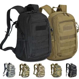 Backpacking Packs Outdoor Sports Travel Backpack Camping Backpack Fishing Hunting Bag 15L Waterproof Tactical Men's Military Backpack P230510