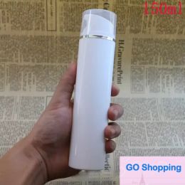 10pcs/lot Packaging Bottles White Airless Pump Bottles Golden Line Plastic Bottle Vacuum Lotion Bottles Top Quality