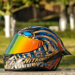 Motorcycle Helmets Full Face Helmet Colour DUKA1 Off-Road Racing